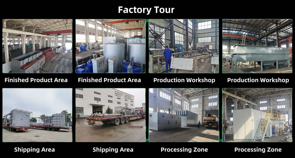 Qingdao Norson Sewage Environment Technology Co.,Ltd. manufacturer production line