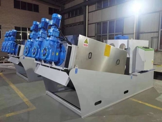 Buy Pig Chicken Cow Manure Dehydrator Inclined Screen Manure Solid Liquid Separator Screw Press Sludge Dewatering online manufacture