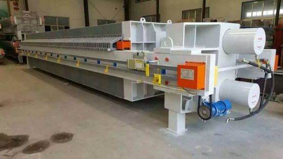 Buy Plate And Frame Filter Press Animation Sludge Dewatering Machine Slag Separation Chemical Equipment online manufacture