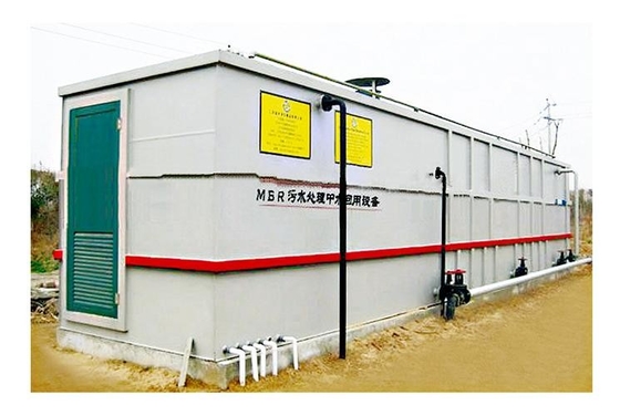 Buy Package Industrial Domestic Waste Water Treatment Plant Equipment STP MBBR MBR Integrated Sewage Treatment Equipment online manufacture