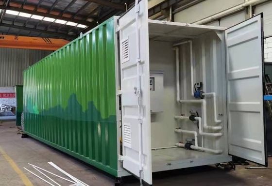 Buy 50m3/Day MBR System Stainless Steel Automatic Control Waste Water Treatment Plant online manufacture