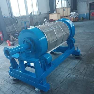 Buy Automation Sewage Treatment Plant Stainless Steel Self Washing Rotary Drum Screen Rotary Filter Decontamination Machine online manufacture