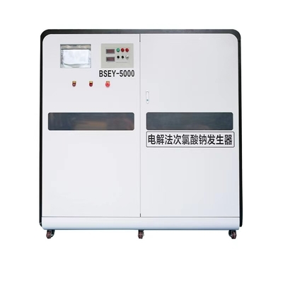 Buy Electric Auto Control PLC Siemens Sodium Hypochlorite Plant For Water Treatment Capacity 0-5000L/Hour Split Type Generator online manufacture