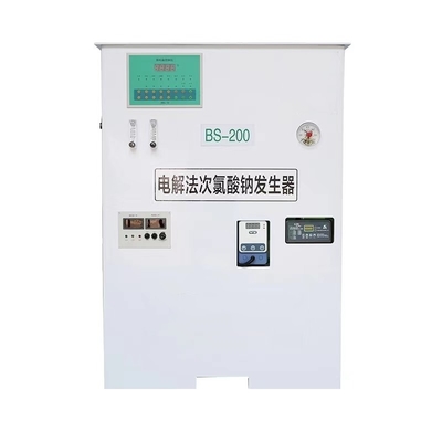 Buy Industrial Brine Water Electrolysis Machine with Sodium Hypochlorite Generator and Water Treatment Capacity 0-5000L/Hour online manufacture