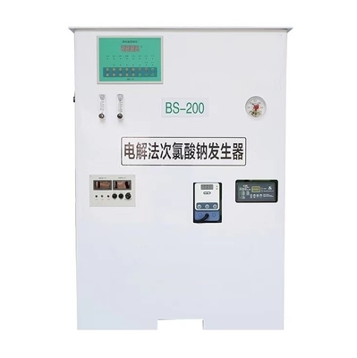 Buy UPVC Hypochlorous Acid Water Generator Seawater Electrolysis Sodium Hypochlorite Machine 200 kg Production Rate Output online manufacture