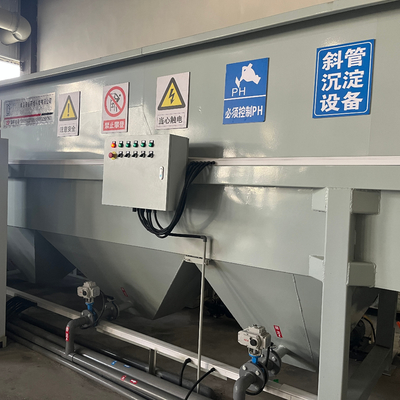 Buy Customized Lamella Clarifier For River Water Treatment Recycling In Inclined Tube Sedimentation Tank online manufacture