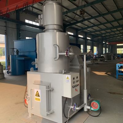 Buy Electric Auto Control PLC  50L/H Incinerator For Smokeless Burning Of Medical Household And Pet Waste online manufacture