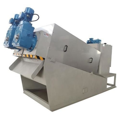 Buy Design Sedimentation Tank Sludge Dehydrator Screw Press Sludge Dewatering Machine 1000 Kg Design Automatic Control online manufacture