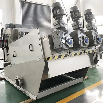 Buy Retail And Farms Industrial Wastewater Treatment Screw Press Sludge Dewatering Machine With 10-15m3/h Productivity online manufacture