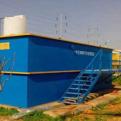 Buy Electric Auto Control Carbon Steel MBR Integrated Sewage Treatment Plant Equipment For Hotel Wastewater online manufacture
