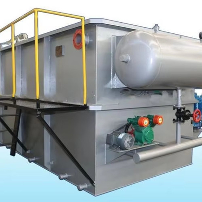 Buy Electric Auto Control PLC Siemens Wastewater Treatment Plant For Small Dissolved Air Flotation In Seafood Wash Line online manufacture