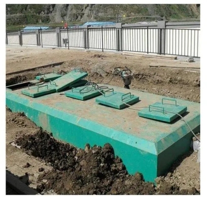 Buy Carbon Steel MBBR MBR Treatment Equipment For Residential Building Hotel Sewage Treatment Plant online manufacture