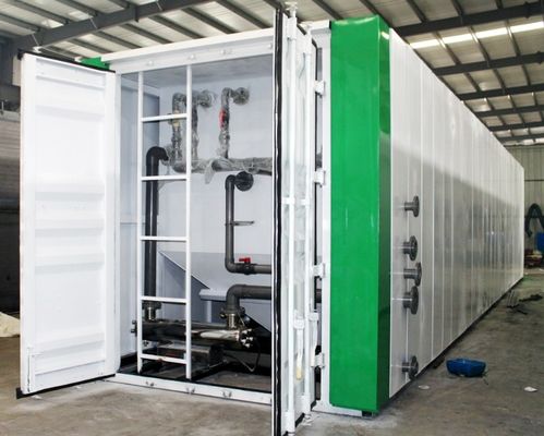 Buy MBR Sewage Water Treatment Machine with Automatic Control Mode PVDF Membrane Material and 1-1000 M³/day Treatment Capacity online manufacture