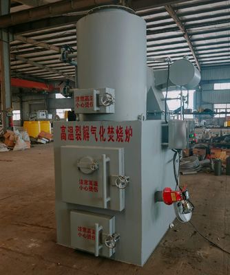Buy Medical Waste Incinerator with 850-1300°C Combustion Temperature for Hazardous Waste Treatment Using Diesel Or Natural Gas Fuel online manufacture
