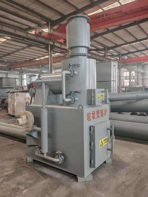 Buy 380V/220V Medical Waste Incinerator with Diesel Or Natural Gas Fuel for Hazardous Waste Disposal online manufacture