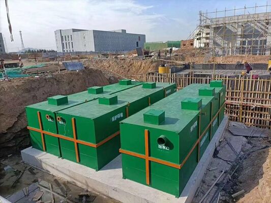 Buy 10m3-1000m3/Day Processing Power MBBR Plant with Automatic Running for Wastewater Treatment Reducing 95% CODcr And BOD5 online manufacture
