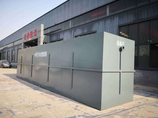 Buy 10m3-1000m3/Day Processing Power MBBR Plant with Automatic Running for 95% CODcr And BOD5 Reduction online manufacture