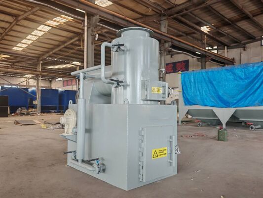 Buy PLC Control Touchscreen Interface Incinerator Customizable Size For Efficient Cadaver Incineration online manufacture