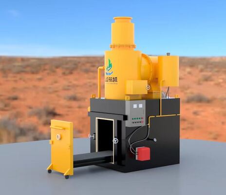 Buy Smokeless and Odorless Incinerator with Fully Automated Remote Monitoring and Secondary Combustion Technology online manufacture