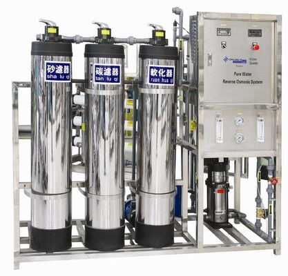 Buy Automatic 500L/Hour RO Water Purifier with 3-Tank Pretreatment for Commercial Water Treatment System online manufacture