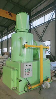 Buy 100kg/hour Domestic Garbage Incinerator with Electric Auto Control (PLC) and Customized Size online manufacture