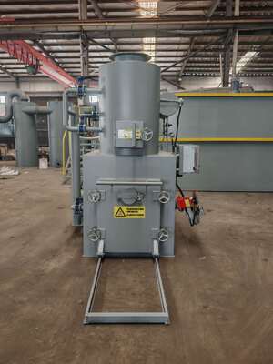 Buy Smokeless Incinerator with PLC Control and 1100-1300℃ High Temperature for Waste Disposal Meets Environmental Regulations online manufacture