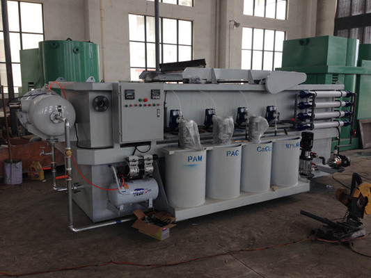 Automatic  Dissolved Air Flotation Machine Oil Water Solid Separation Water Treatment