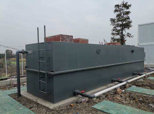Integrated Sewage Treatment Plant with Modular/Fixed Installation for Biological, Chemical, and Physical Treatment Meeting Local Environmental Regulations
