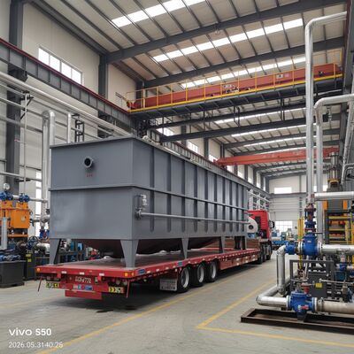 Customized Carbon Steel Sewage Treatment System with 95-99% Pollutant Removal for Industrial Wastewater