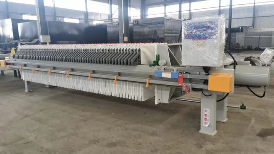 Hydraulic Sludge Dewatering Plate And Frame Filter Press Machine Equipment