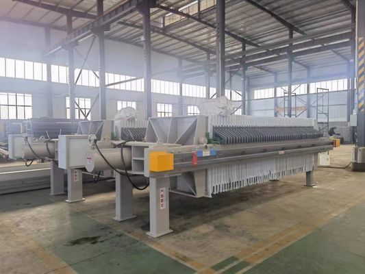 Hydraulic Sludge Dewatering Plate And Frame Filter Press Machine Equipment