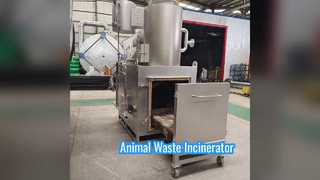 Animal Incinerator 1200C High Temp Waste Disposal