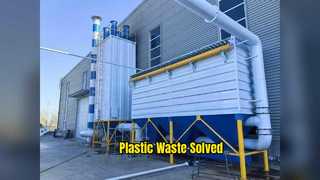 Industrial Waste Incinerator For Plastics